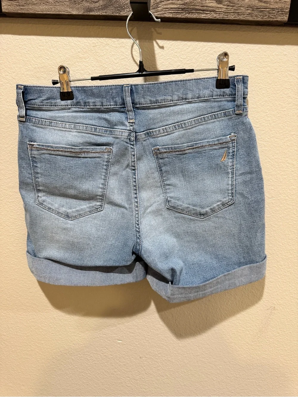 Nautica Jeans Denim Cuffed Shorts